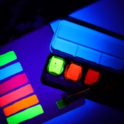 FINETEC Premium Farbkasten NEON-Farben
