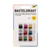 folia® Basteldraht Set, 9 Spulen à 2 m