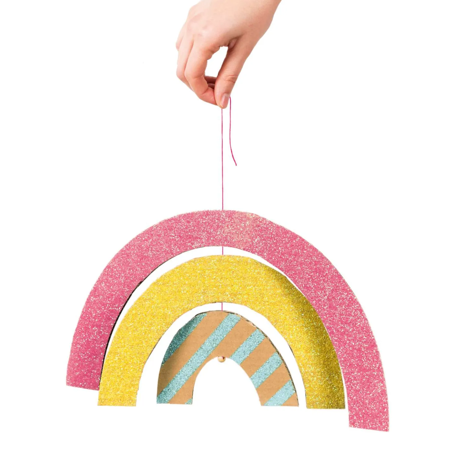 folia® Bio-Glitter-Mix-Sets, 5 Tuben