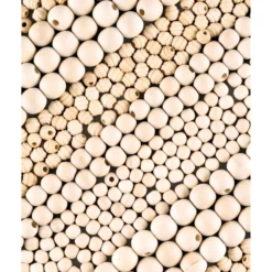 folia® Holzperlen Jumbo, 1 kg