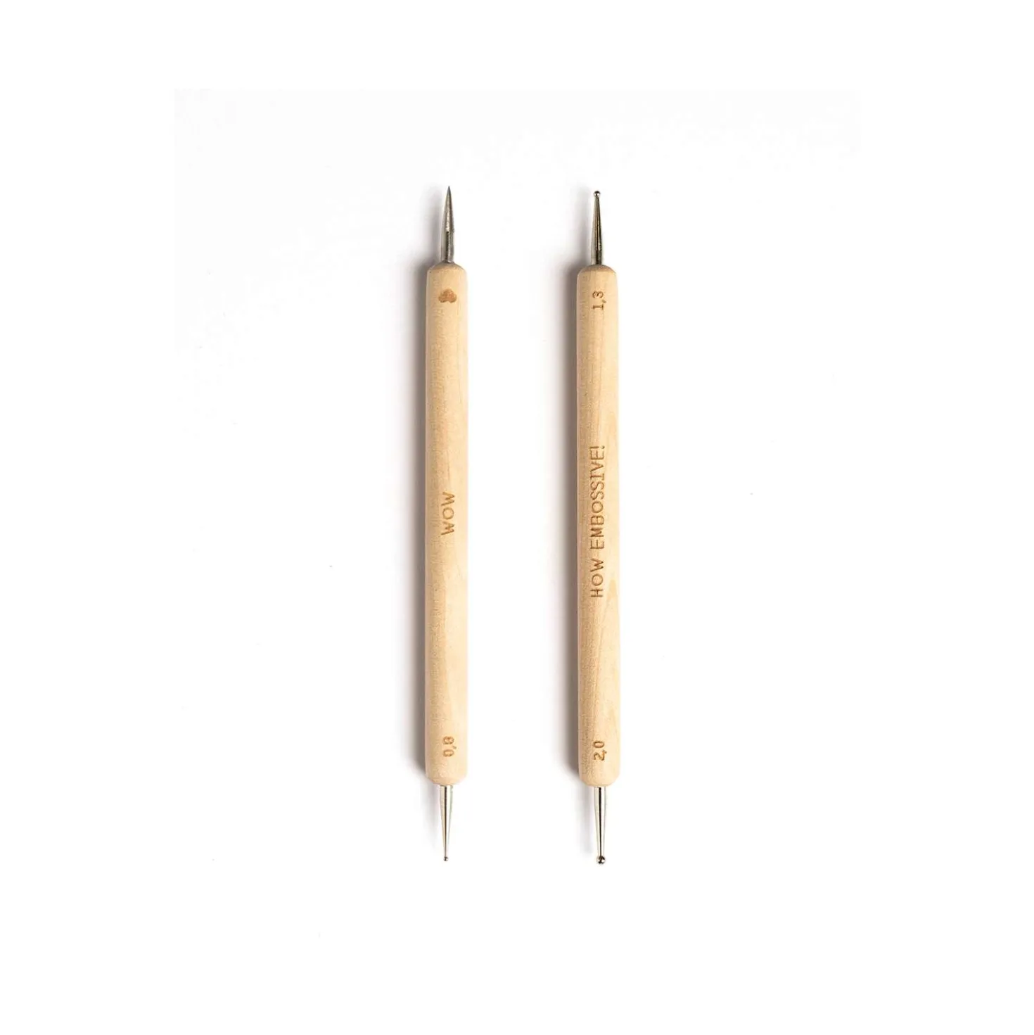 folia® Prickelnadel- & Prägestift, 2er-Set