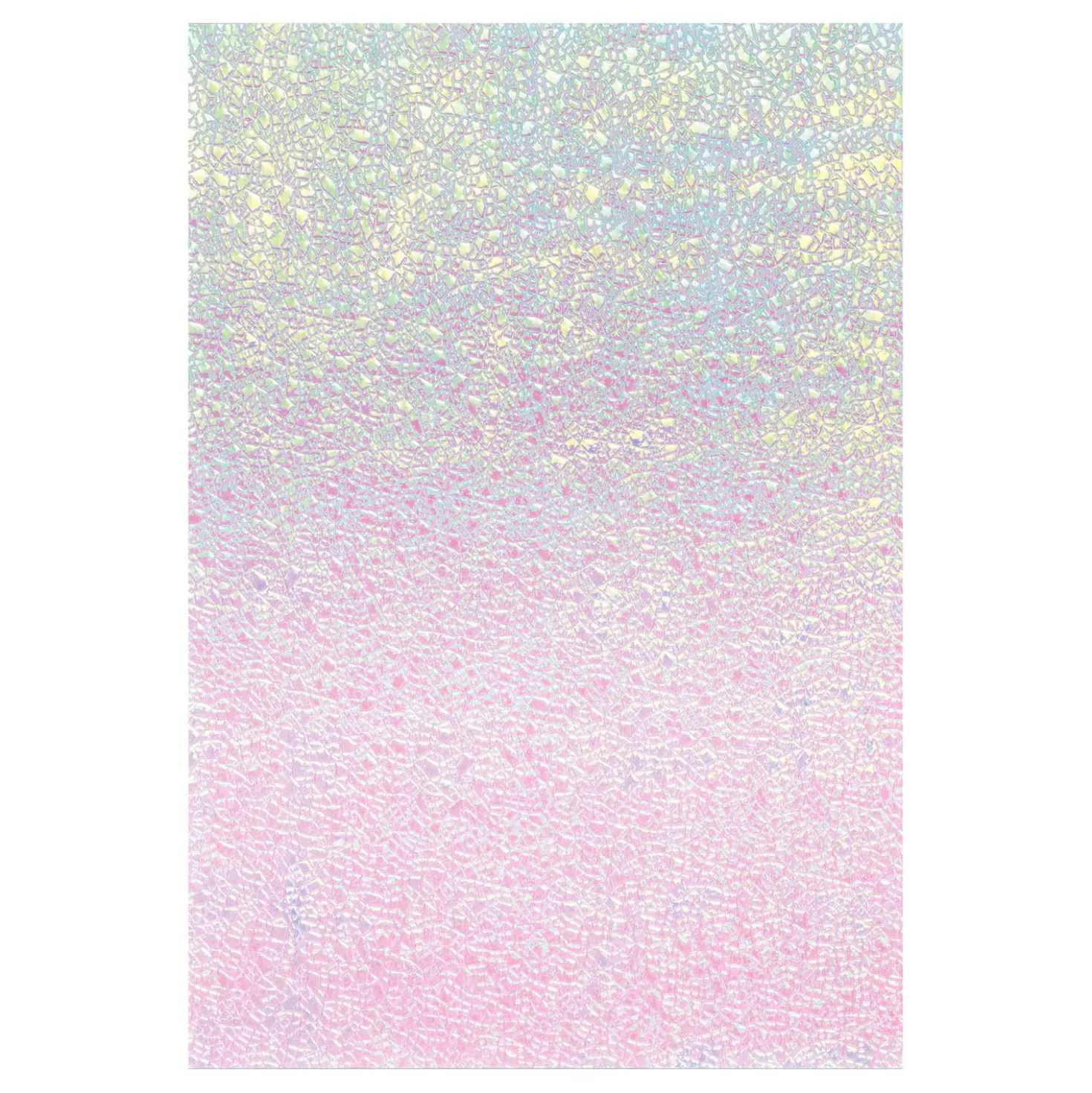 folia® Crispy Rainbow Paper Tonpapier, 10 Bogen