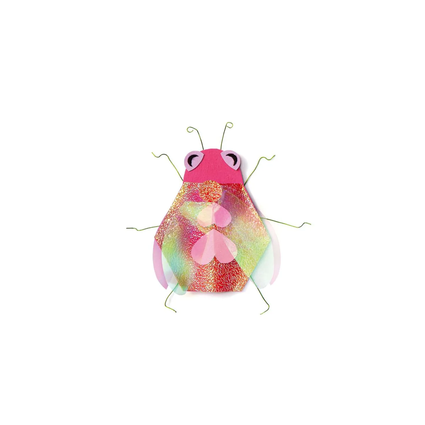 folia® Crispy Rainbow Paper Tonpapier, 10 Bogen