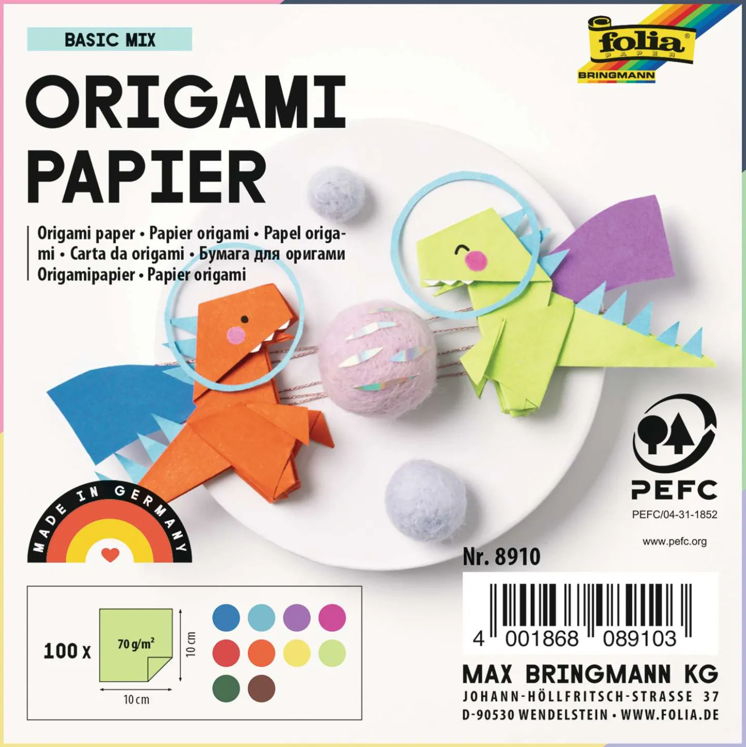 FOLIA® Origami-Faltblätter