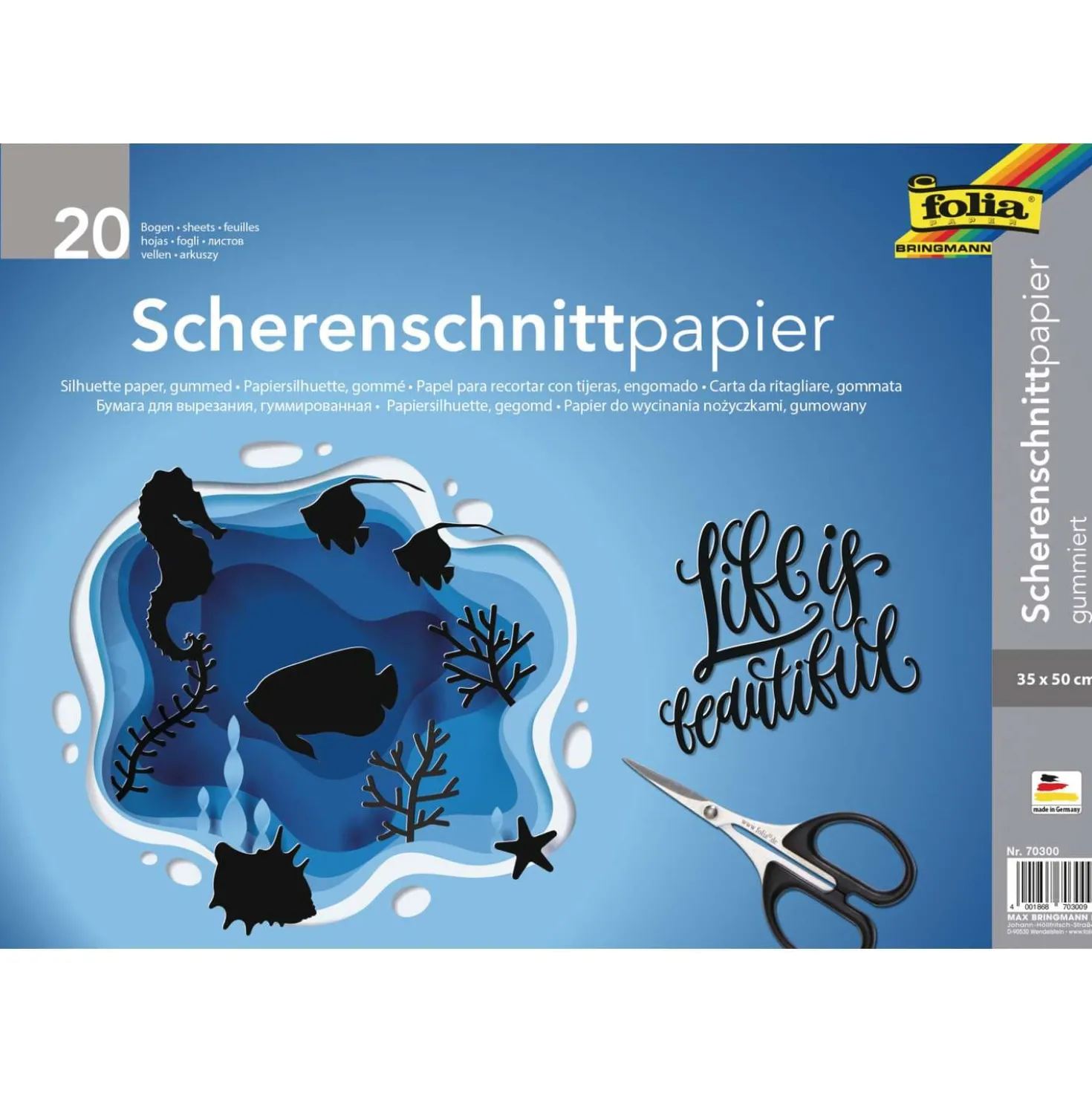 folia® Scherenschnittpapier