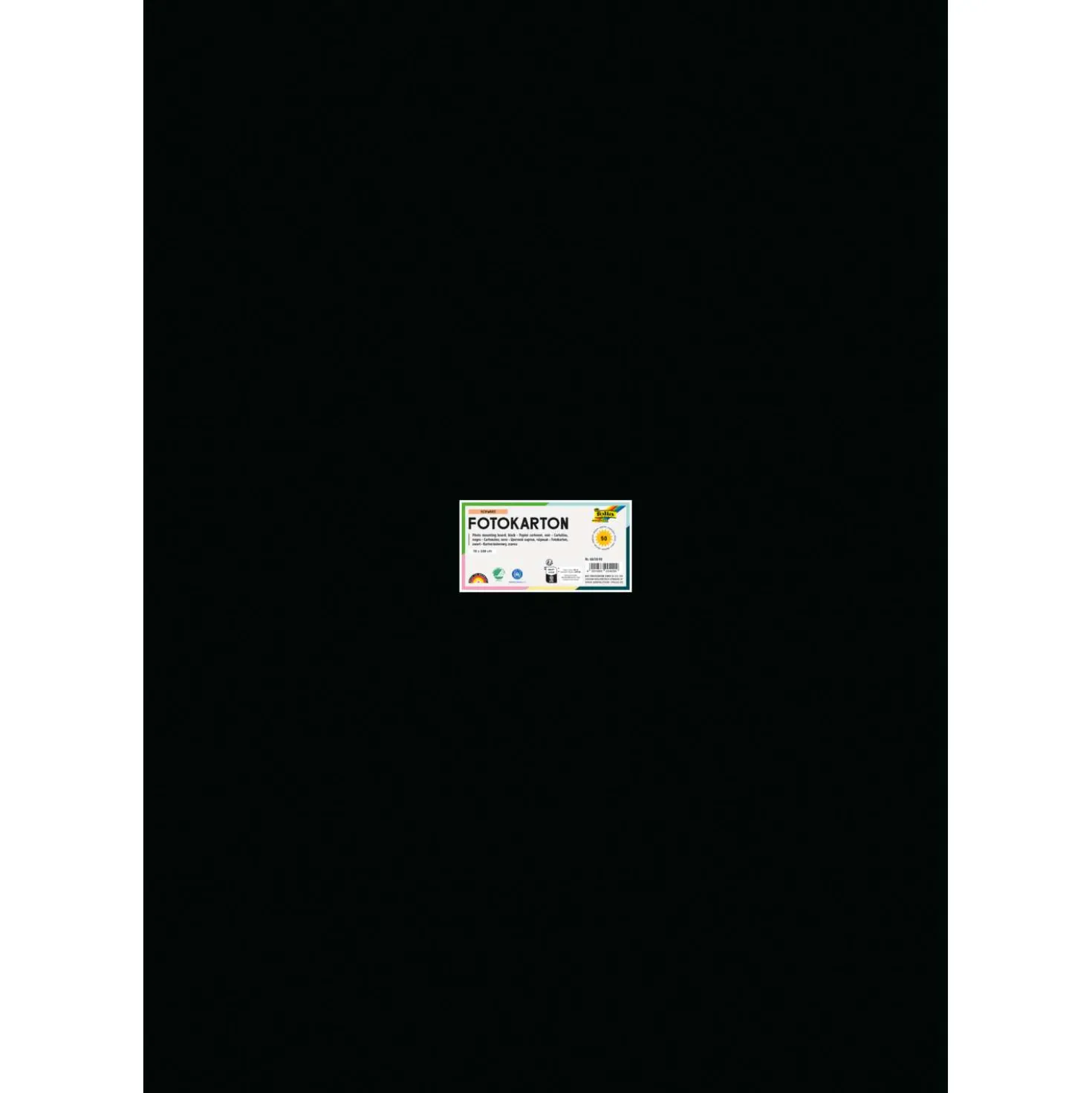 folia® Tonpapier Schwarz