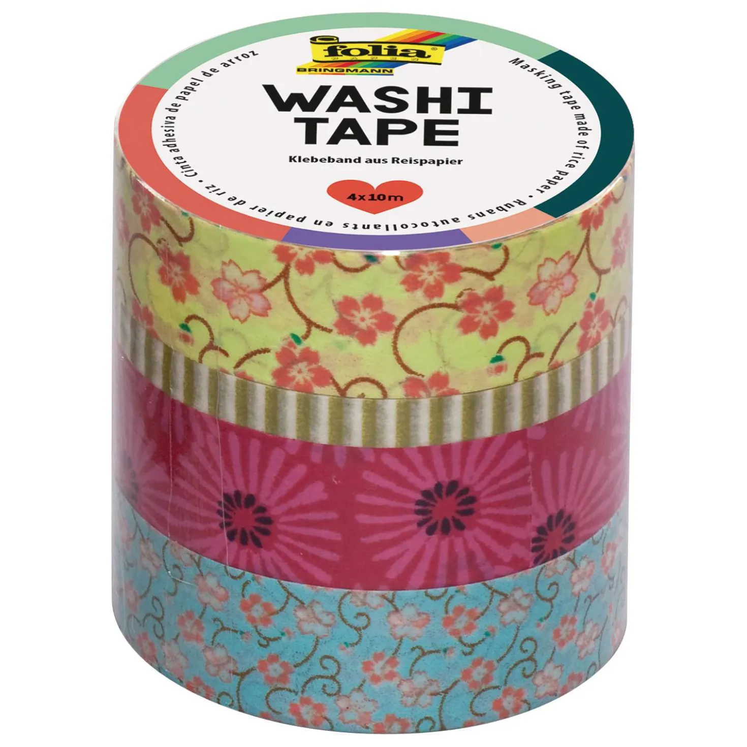 folia® Washi-Tape Klebeband-Sets