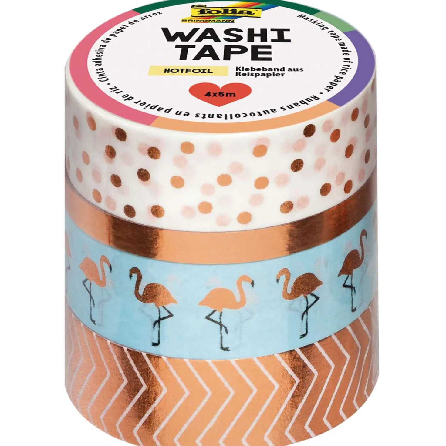 folia® Washi-Tape Klebeband-Sets