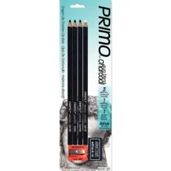 GENERAL'S® PRIMO® Kohlestifte Set