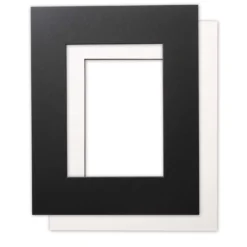 GERSTAECKER Galerie-Passepartoutmit schwarzem Kern