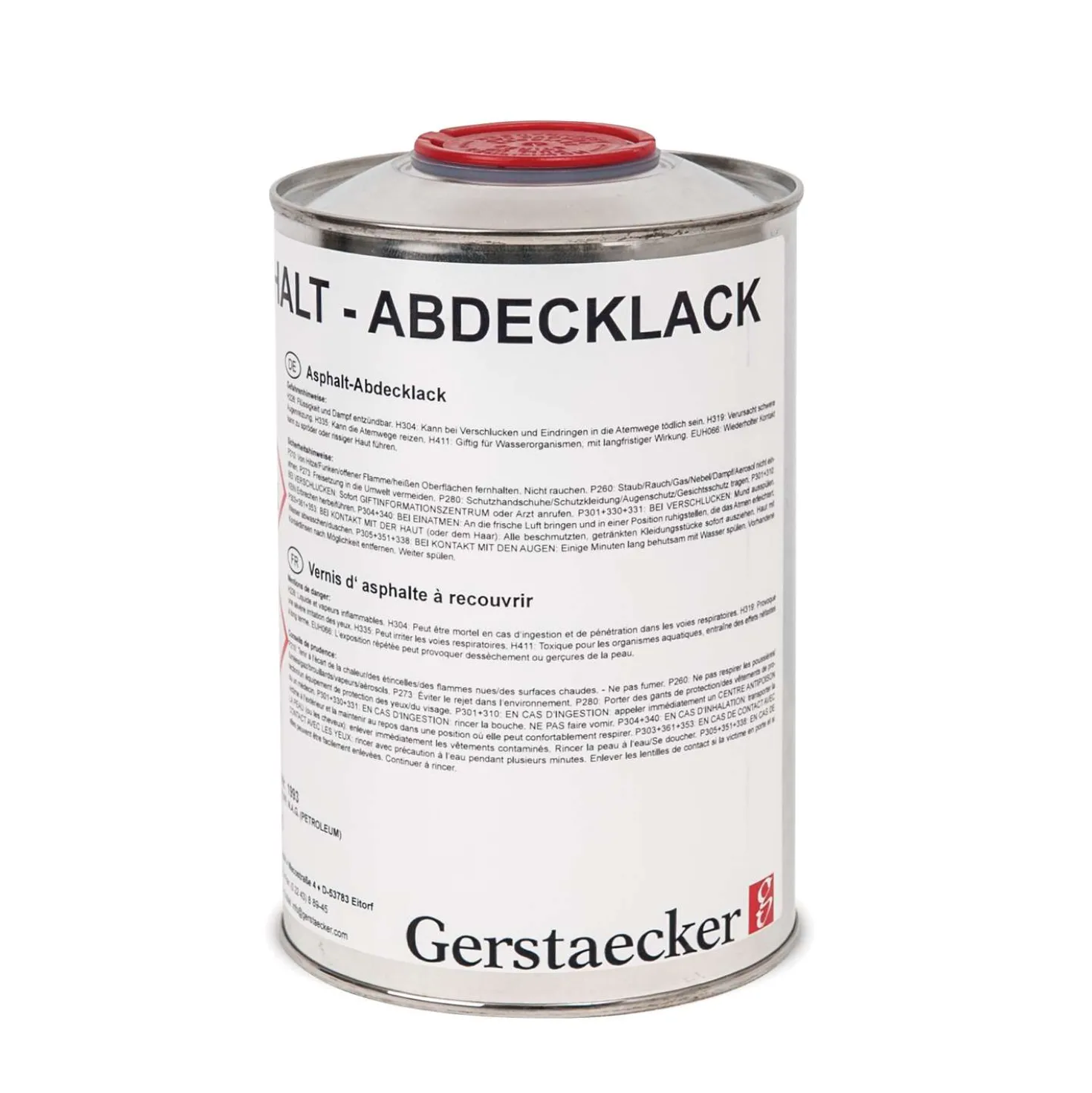 GERSTAECKER Asphalt-Abdecklack Hilfsmittel für Druckfarben