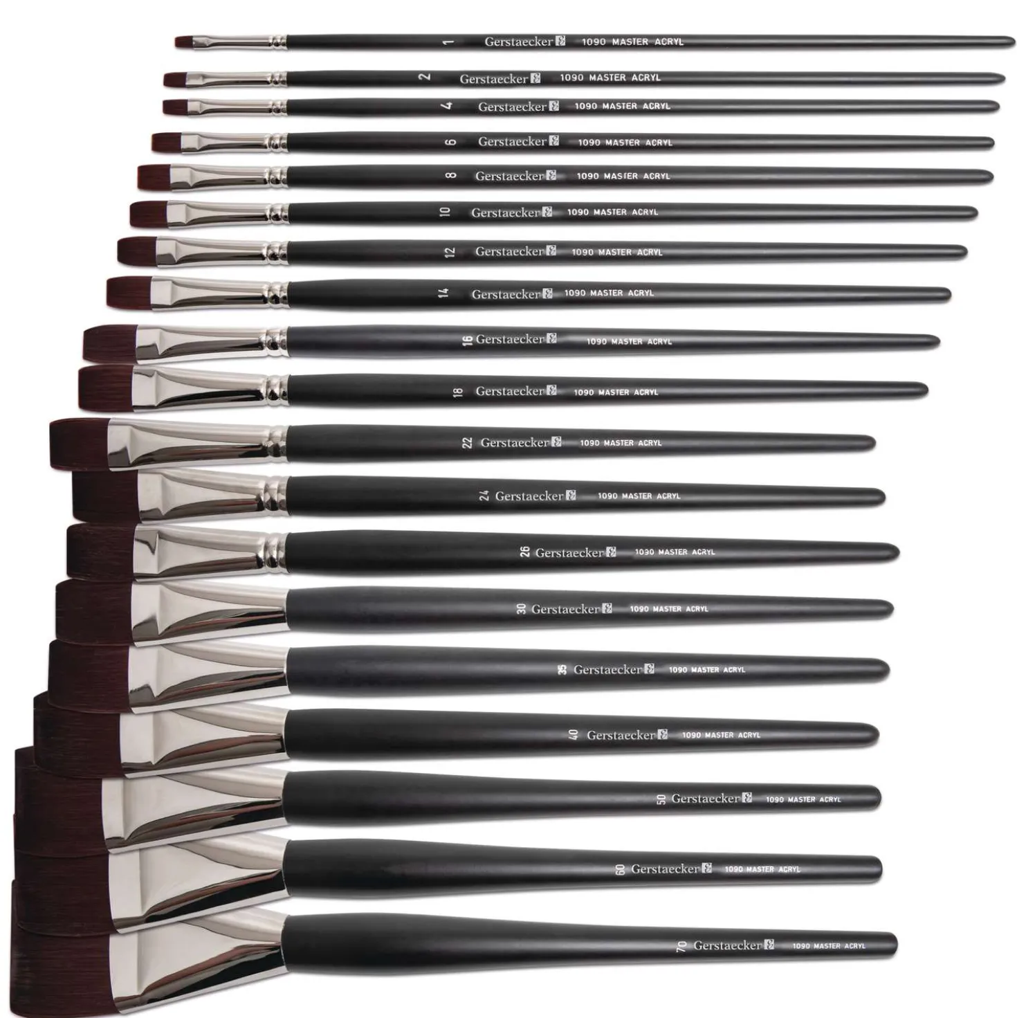 GERSTAECKER MASTER ACRYL Pinsel Serie 1090, flach