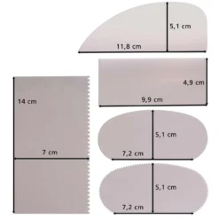 GERSTAECKER Metallspachtel-Set