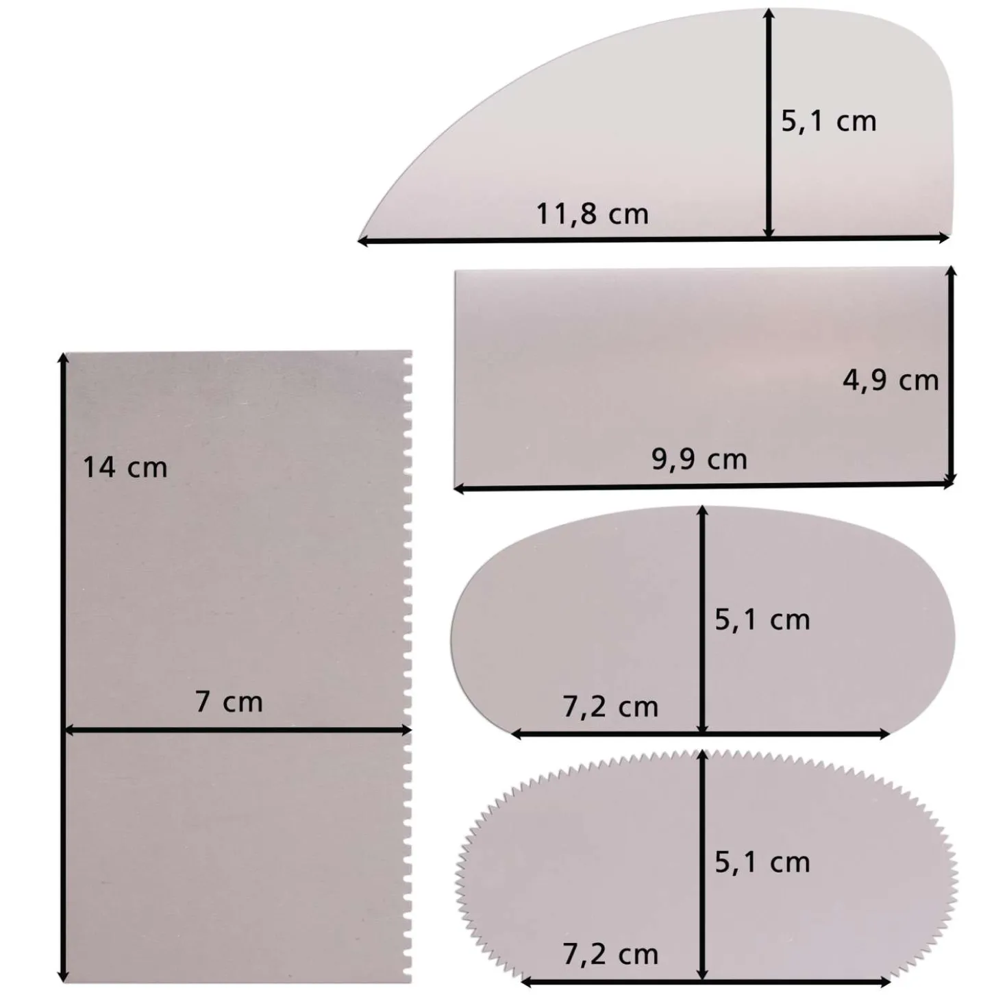 GERSTAECKER Metallspachtel-Set