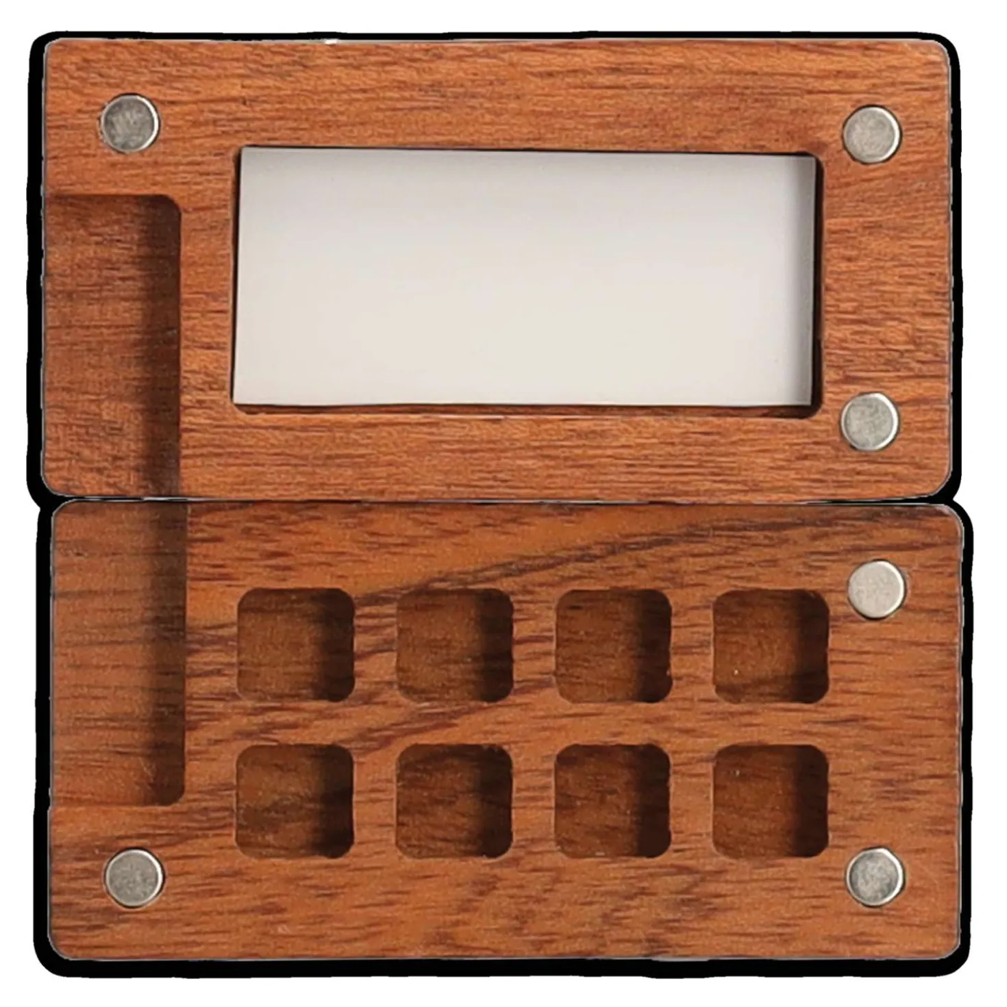 GERSTAECKER Mini Holz-Aquarellkasten, leer