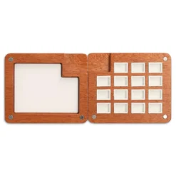 GERSTAECKER Mini Holz-Aquarellkasten, leer