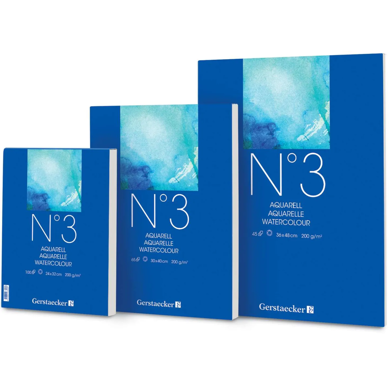 GERSTAECKER Nº 3 Aquarellblock