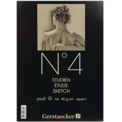 GERSTAECKER Nº 4 Kraftpapierblock