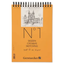 GERSTAECKER Nº 1 Skizzenblock
