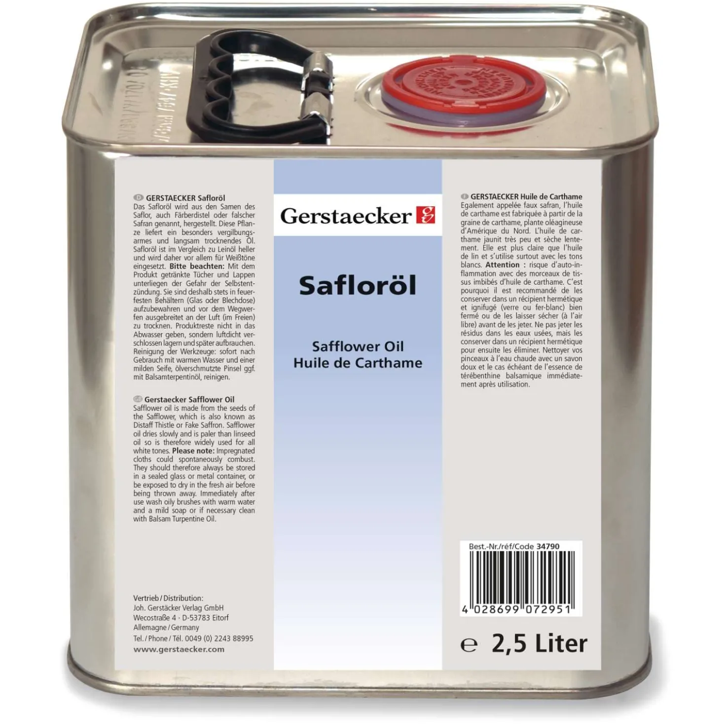 GERSTAECKER Safloröl
