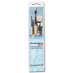 GERSTAECKER Schulmalpinsel-Set Basic