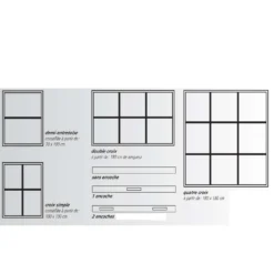 GERSTAECKER Studio Mittelstücke Keilrahmenleisten