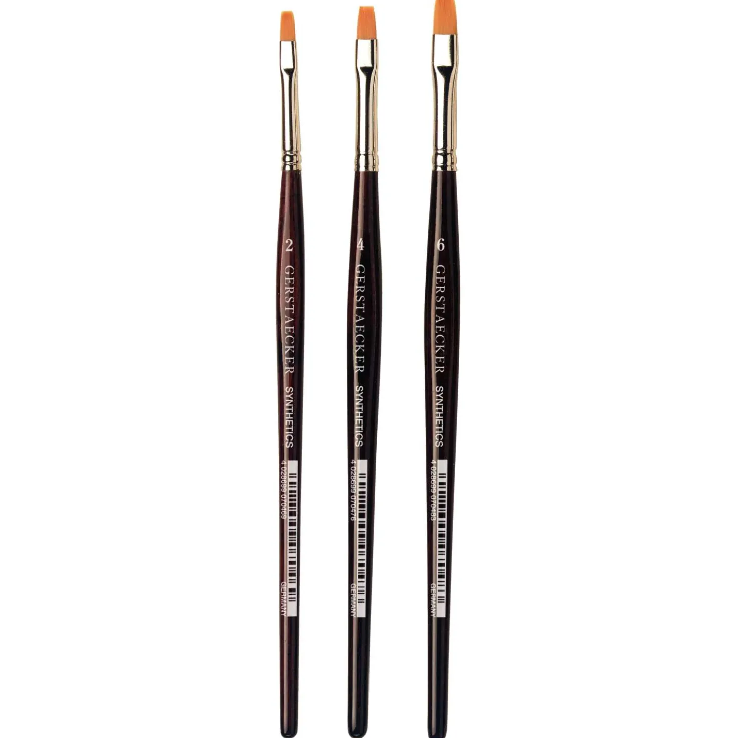 GERSTAECKER Synthetics, Synthetikpinsel, flach