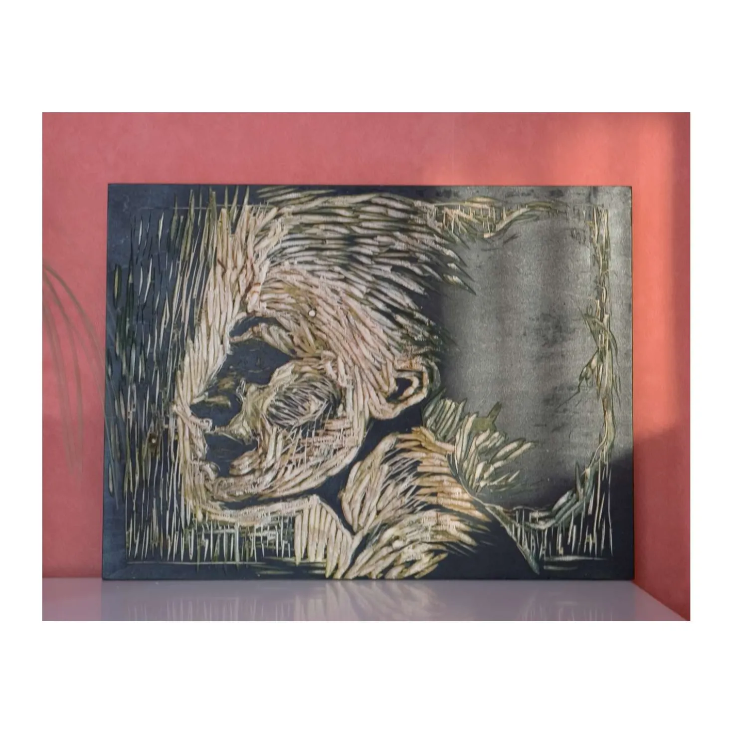 GERSTAECKER Tintoretto Holzmaltafel