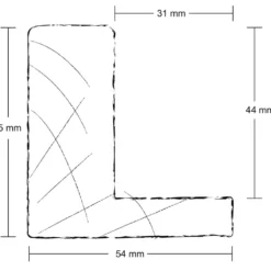 GERSTAECKER XL Schattenfugenrahmen, breit