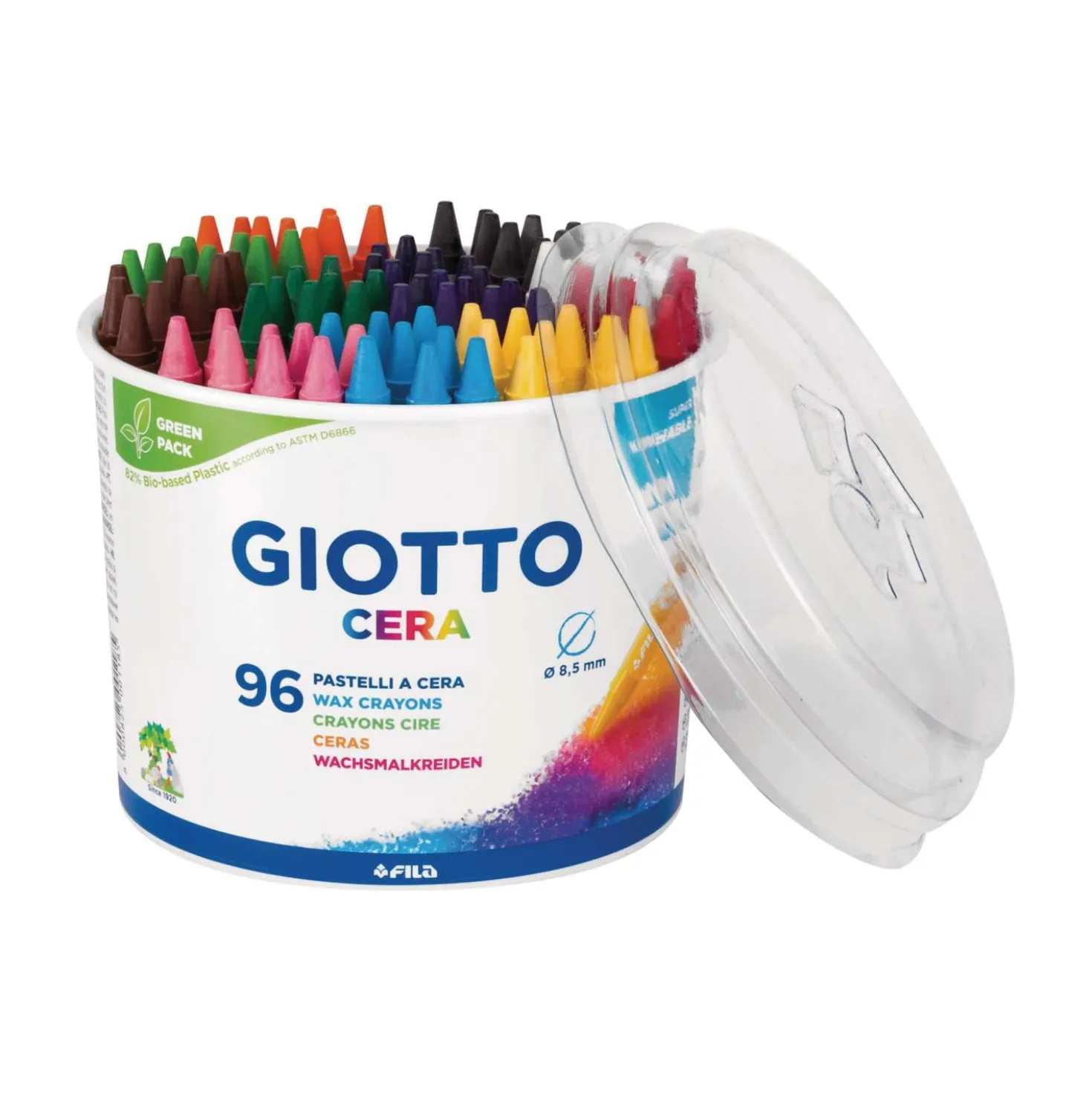 GIOTTO Cera Wachsmalstifte Großpackung