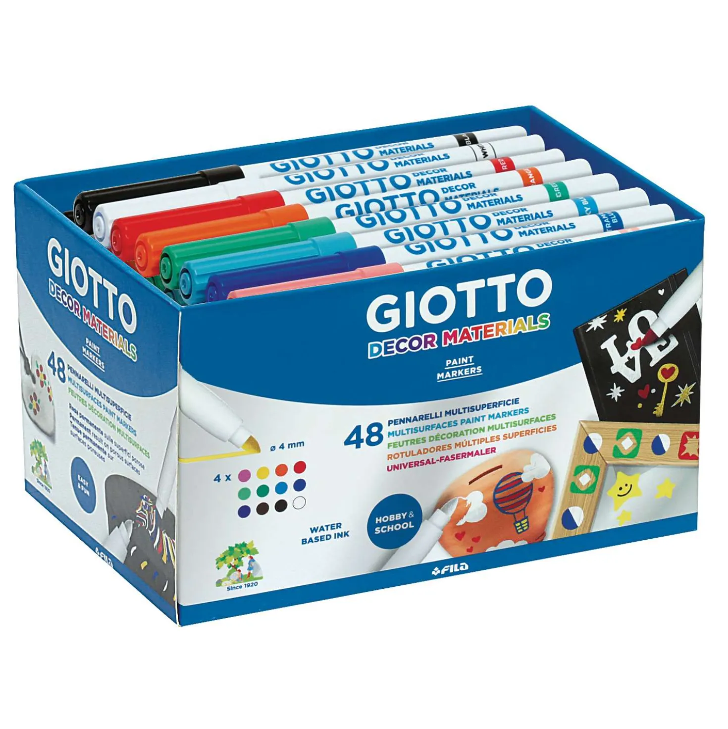 GIOTTO Decor Materials Faserstifte-Sets