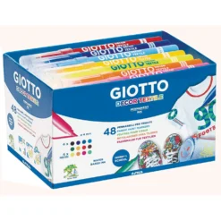 GIOTTO Decor Stoffmalstifte Schulbox