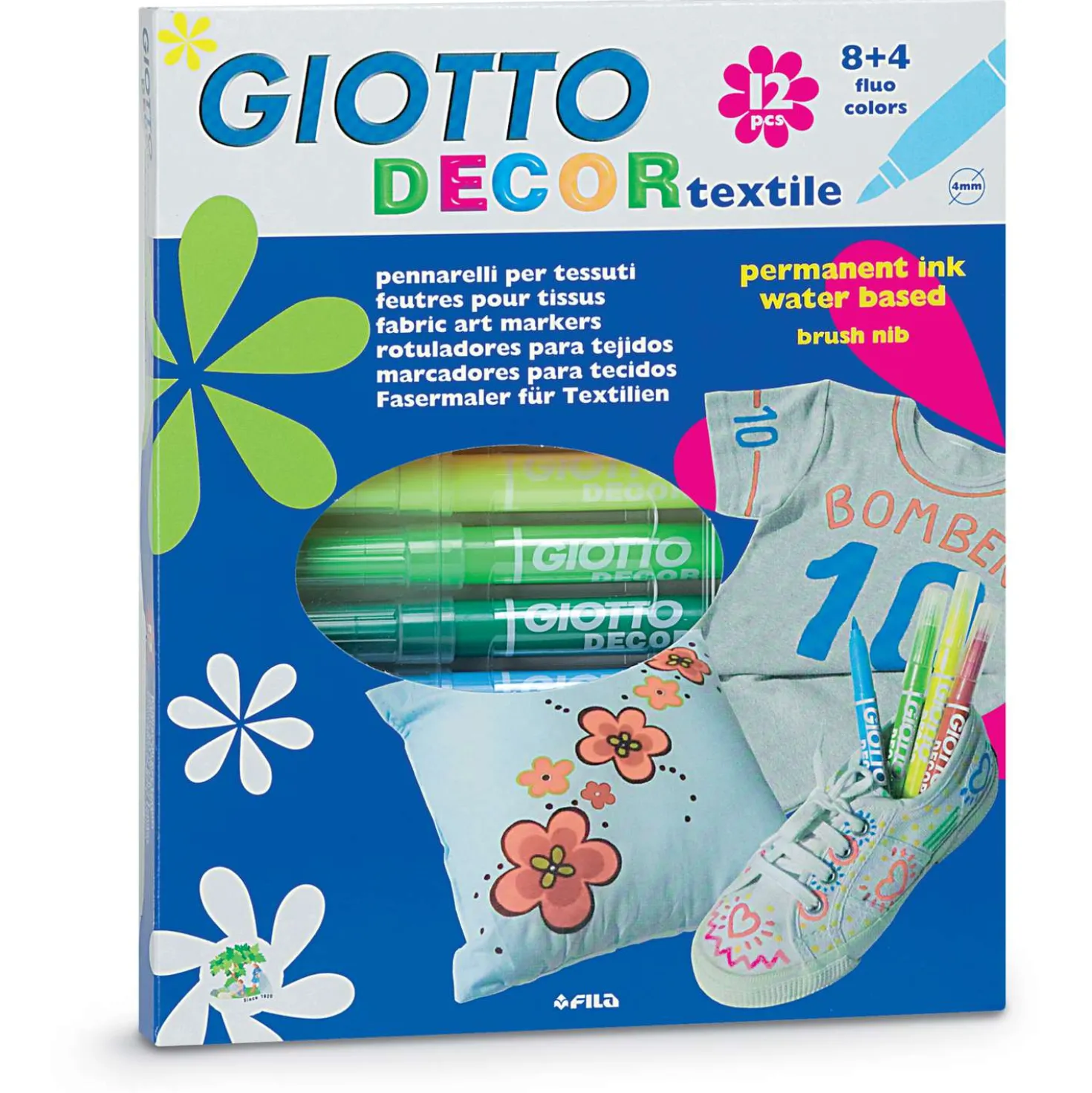 GIOTTO Decor Stoffmalstifte Sets