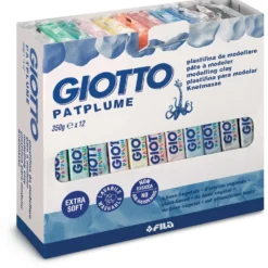 GIOTTO Patplume Knetmasse, 12er Packung
