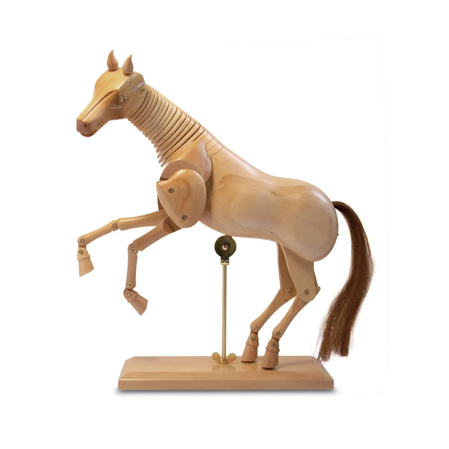 Gliederpuppe Pferd