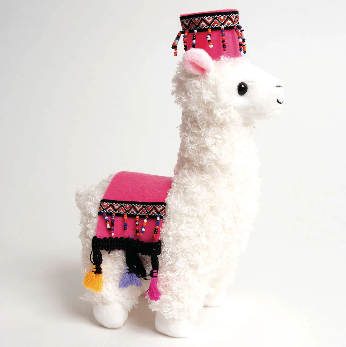 GLOREX Kuscheltier Lama zum Ausstopfen