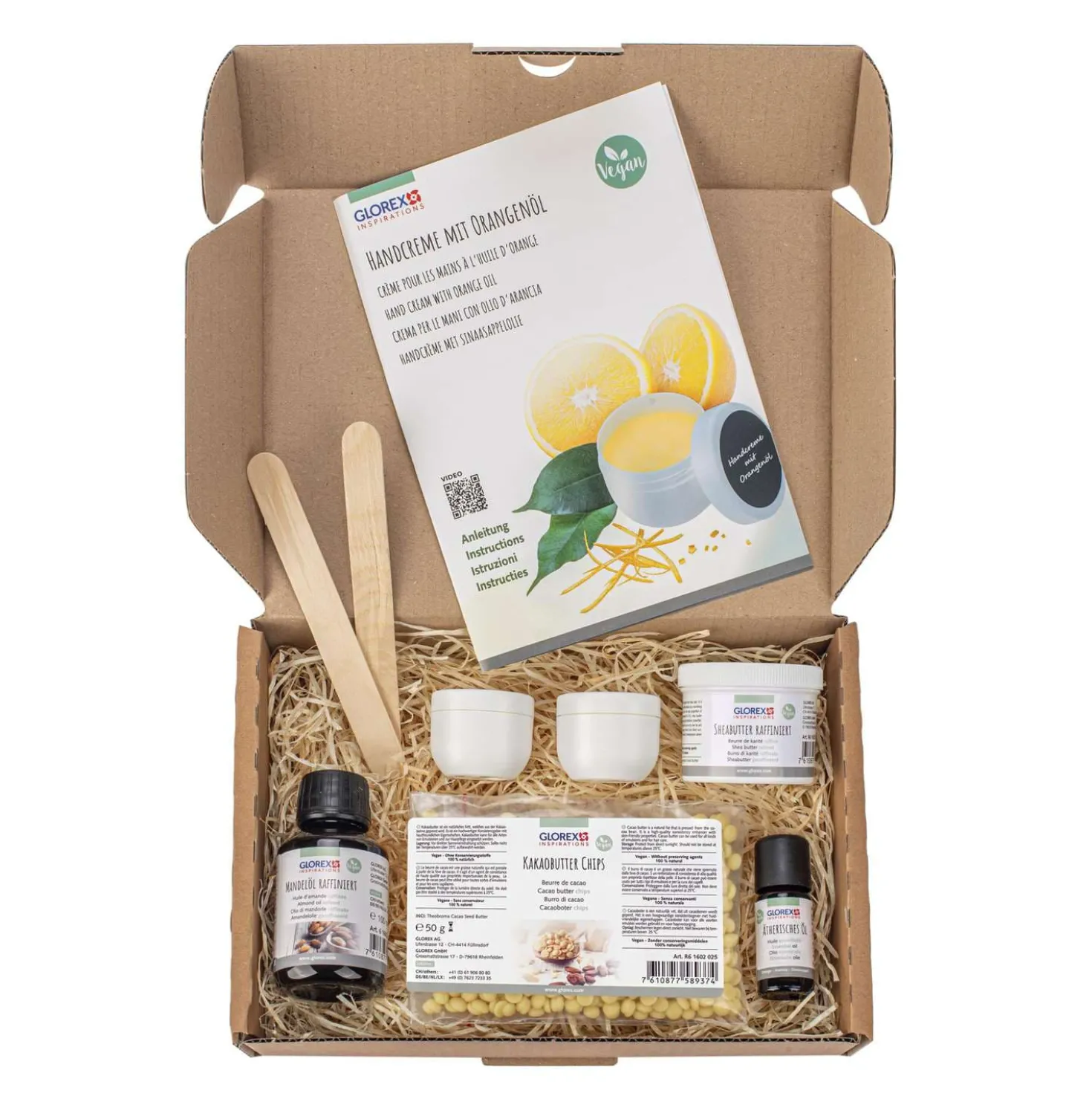 GLOREX Naturkosmetik Starterset Handcreme