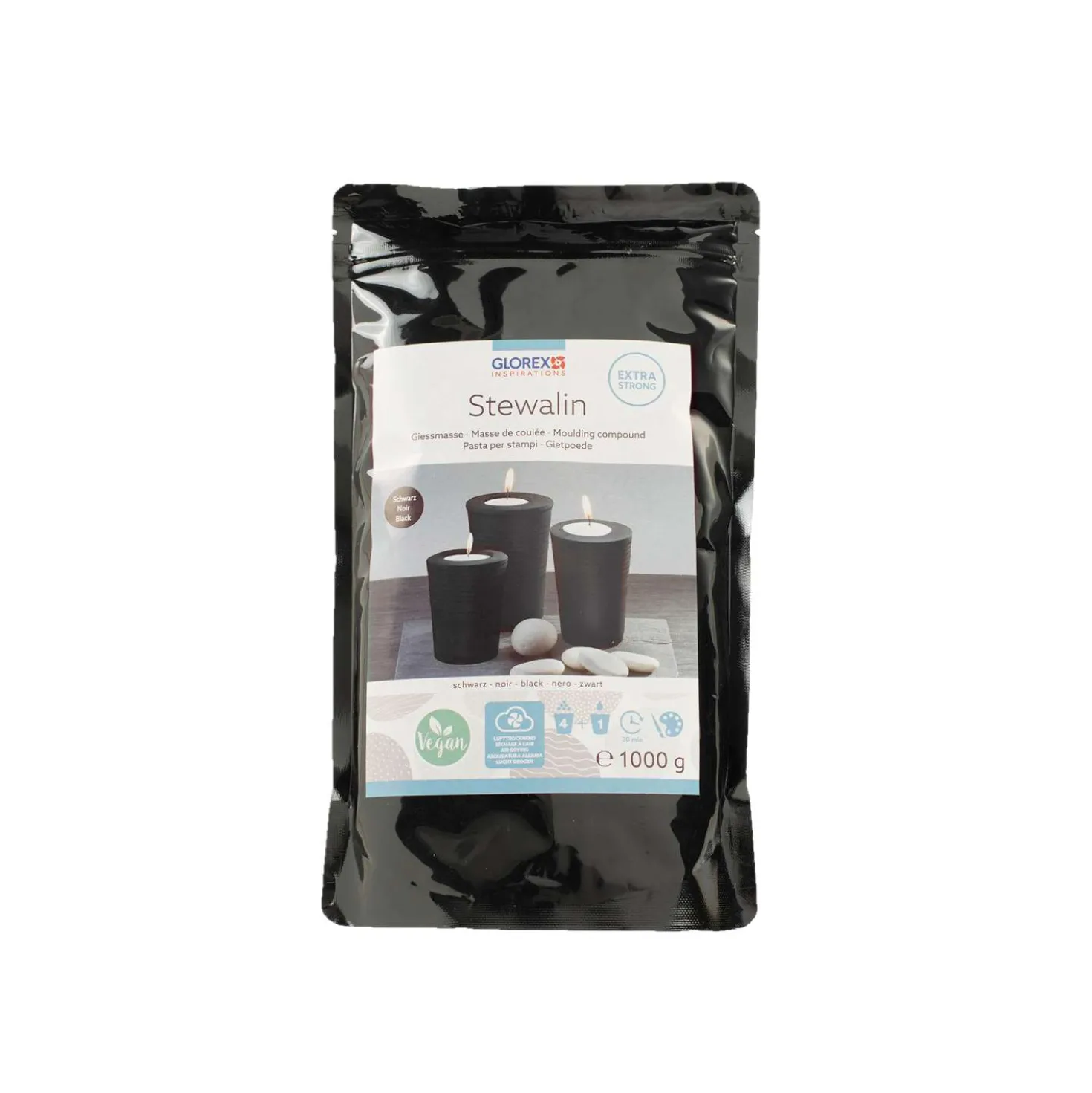 GLOREX Stewalin Figurengießmasse, 1 kg