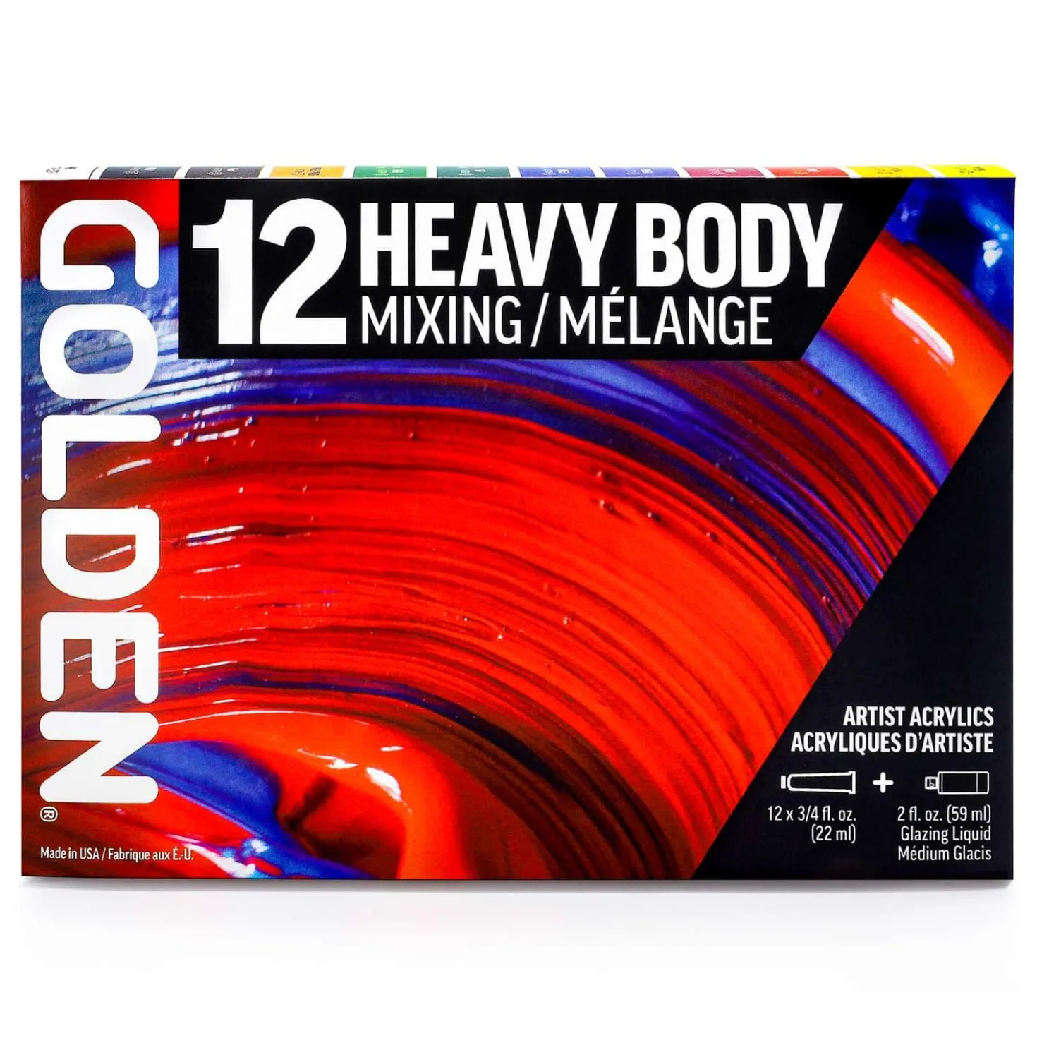 GOLDEN ACRYLICS Heavy Body Mixing-Set
