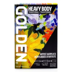 GOLDEN ACRYLICS Heavy Body Traditional-Set