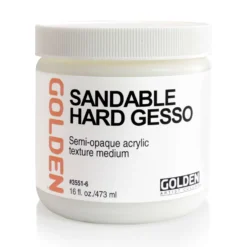 GOLDEN Gesso hart, schleifbar