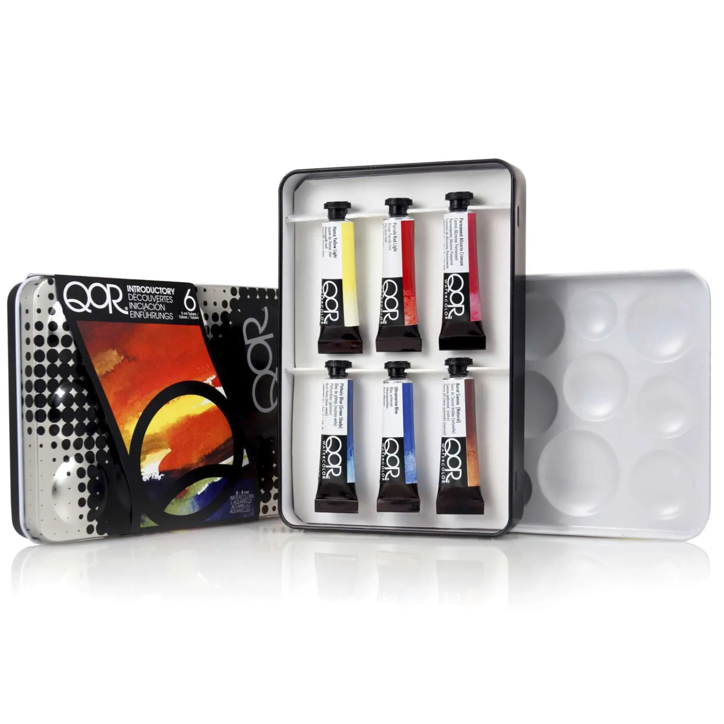 GOLDEN QoR Aquarell-Sets, Tuben
