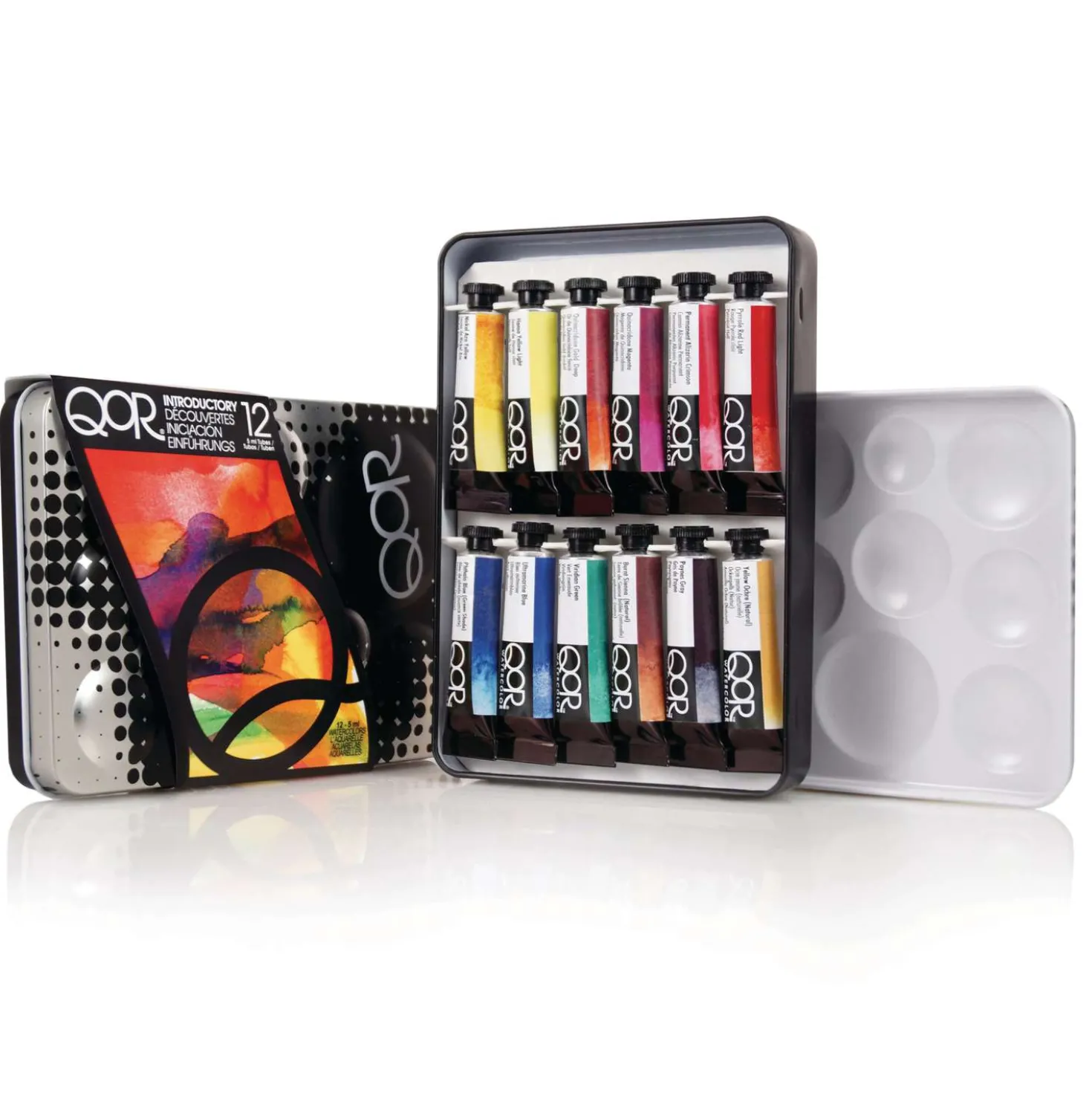 GOLDEN QoR Aquarell-Sets, Tuben