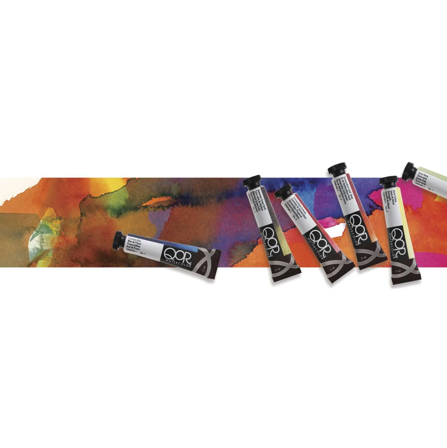GOLDEN QoR Aquarell-Sets, Tuben
