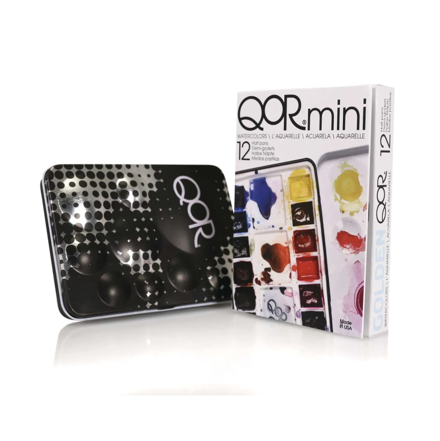 GOLDEN QoR Mini Aquarellkasten