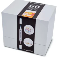 Graph'it "Brush & Extra fine" Marker, 60er-Box