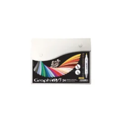 Graph'it "Brush & Extra fine" Marker, 24er Sets