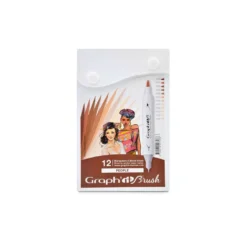 Graph'it "Brush & Extra fine" Marker 12er-Set, People