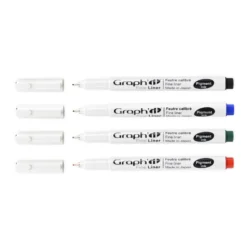 Graph'it Fineliner 4er Set, farblich sortiert