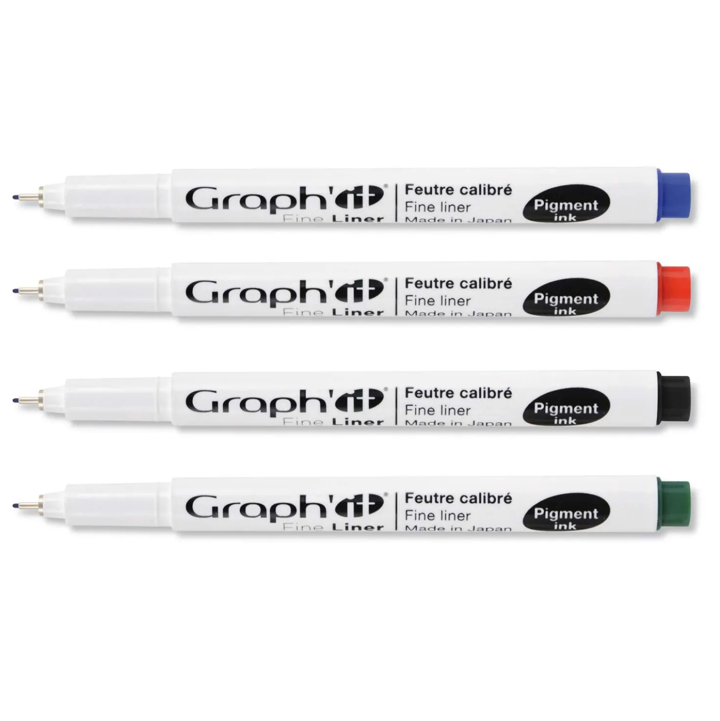 Graph'it Fineliner 4er Set, farblich sortiert
